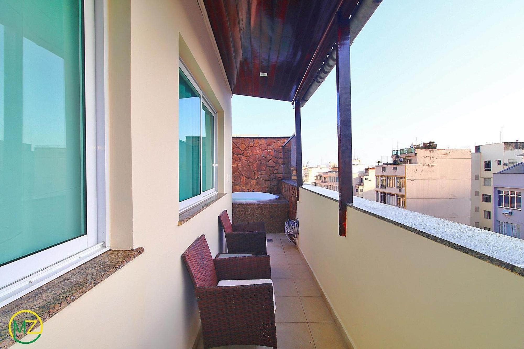 Apartamento Linda Cobertura Com Jaccuzzi E Terraco